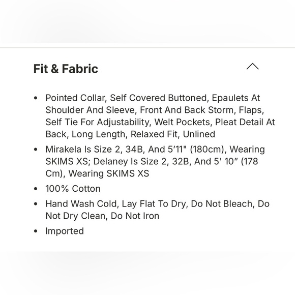 SKIMS NWT Boyfriend Fleece Trench Coat Onyx Size XS Oversized - Picture 8 of 10